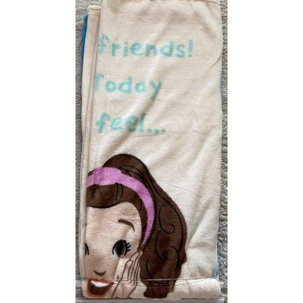 Ms. Rachel Soft Toddler Preschool Throw Blanket 40”‎ X 50” Today I Feel NEW